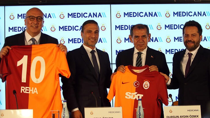 Medicana, Galatasaray'ın sağlık sponsoru oldu