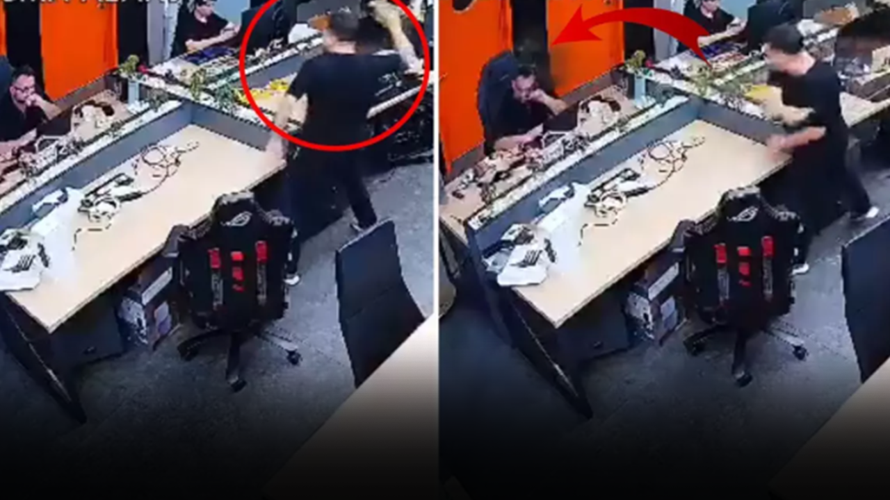 Medya patronu Hakkı Alkan'dan skandal! Çalışanına acımasızca saldırdı