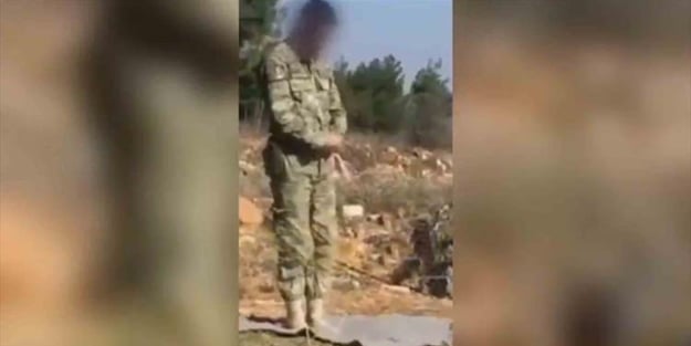 Kahraman Mehmedimiz Burseya Dağı'nda şükür namazı kılıyor