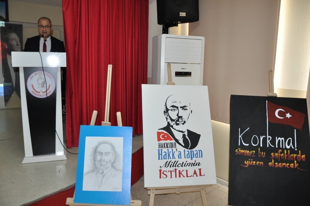 Mehmet Akif, Milas’ta anıldı 