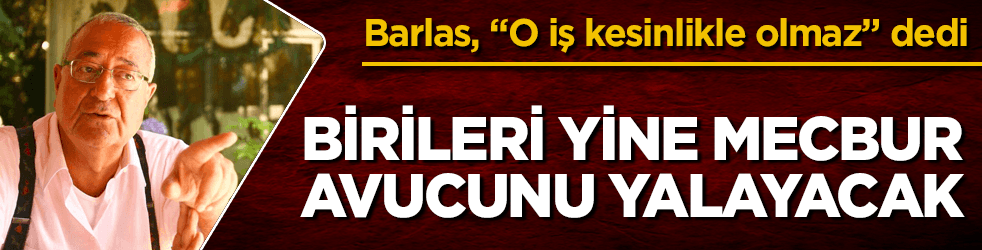Mehmet Barlas yazdı! Birileri yine avucunu yalayacak