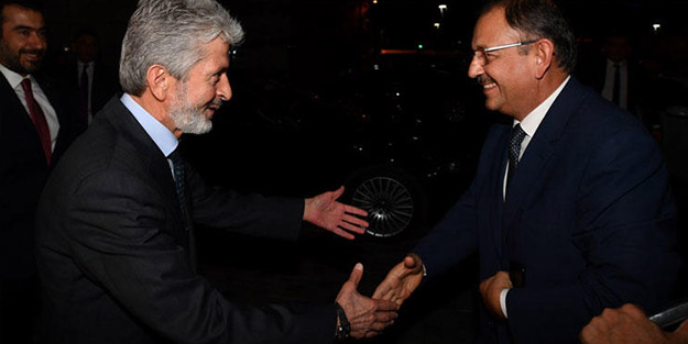 Mehmet Özhaseki, Mustafa Tuna'yı ziyaret etti