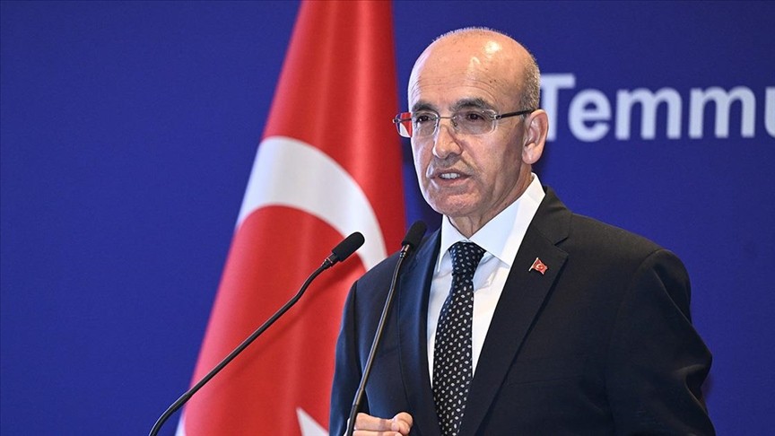 Mehmet Şimşek yıl sonu enflasyon hedefini açıkladı