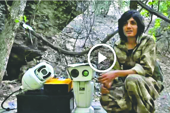 Mehmetçiğin karşısına çıkamayan teröristler fotokapanlarla savaşıyor