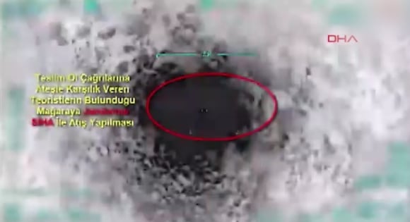 Mehmetçik 5 teröristi işte böyle imha etti!