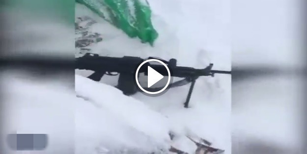 Mehmetçik bu şartlarda vatan nöbetinde!