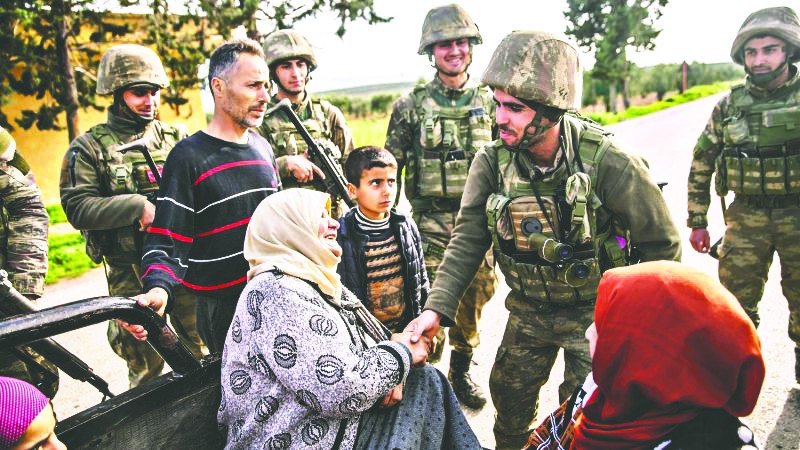Mehmetçik huzur getirdi