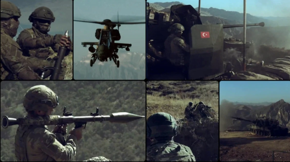 Mehmetçik, Irak'ın kuzeyinde terörle böyle savaştı! İşte o görüntüler