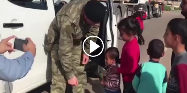 Türk askeri varsa merhamet var!