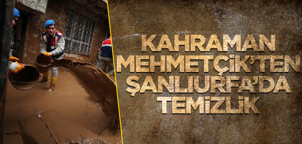 Mehmetçik Şanlıurfa'da yaraları sarıyor