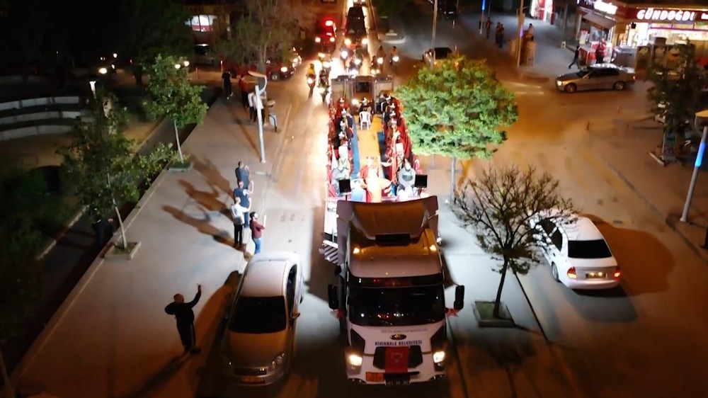 Mehter takımlı ’19 Mayıs’ coşkusu 