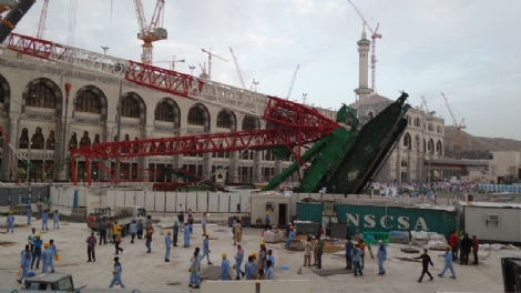 Mekke'deki vinç kazası