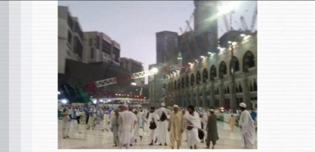 Mekke'deki vinç kazasında yaralanan vatandaşlarımız...