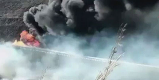 Meksika’da gaz boru hattı patladı