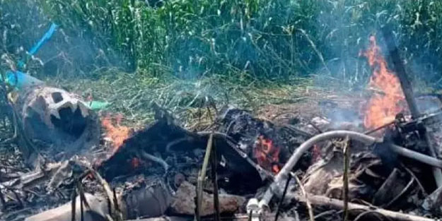 Meksika’da helikopter faciası