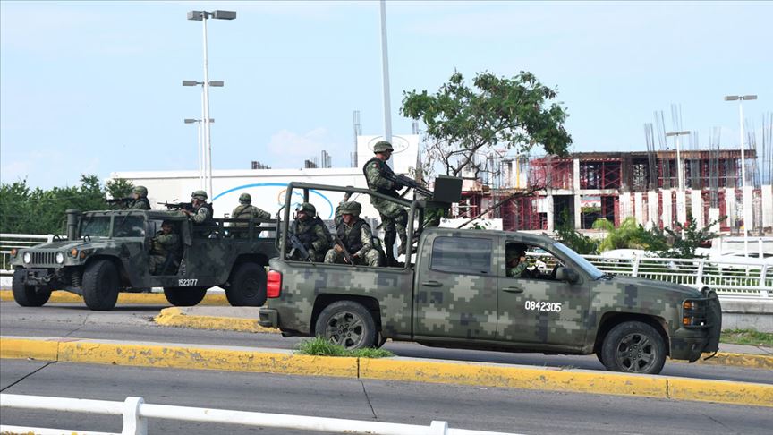 Meksika'da hükümet Culiacan kentine ilave askeri birlik gönderdi