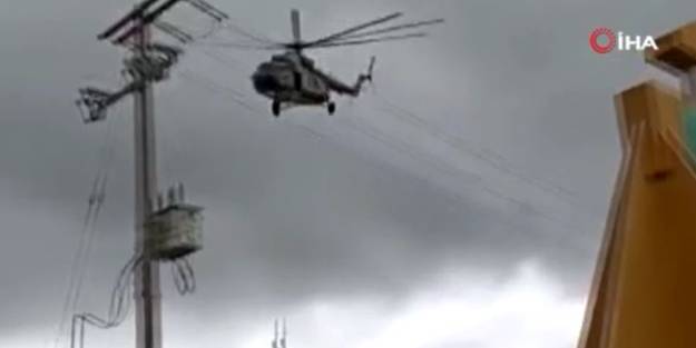 Meksika'da İçişleri Bakanının içinde bulunduğu helikopter düştü
