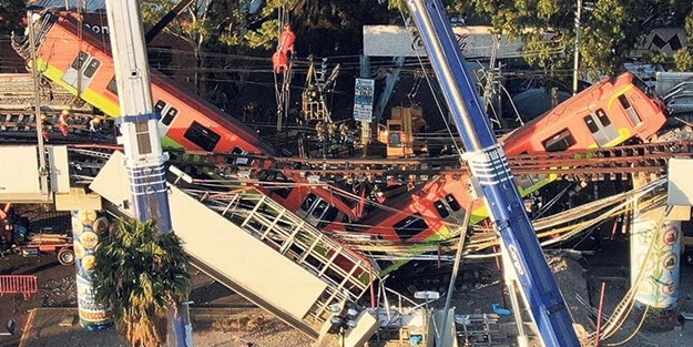 Meksika'da metro faciası! 3 günlük yas ilan edildi