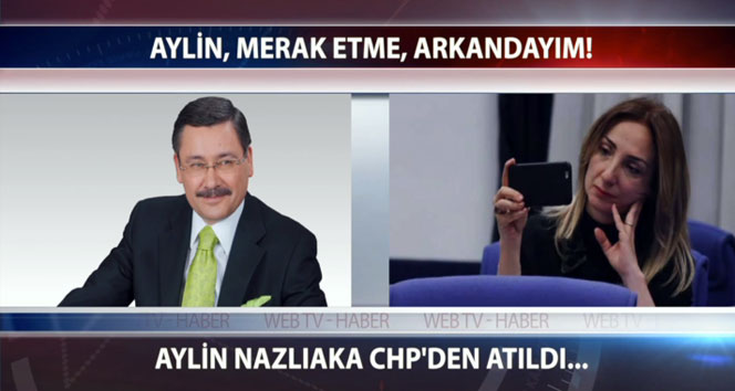 Melih Gökçek, Nazlıaka'yı yine ti'ye aldı!