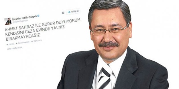 Melih Gökçek'i çok sinirlendiren tweet!
