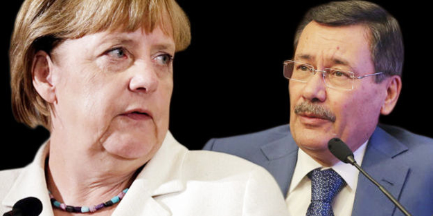 Melih Gökçek'ten Angela Merkel'e tepki: küseriz