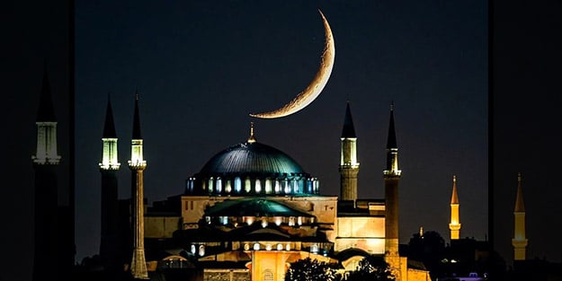 Gökçek'ten anlamlı Ayasofya Camii paylaşımı: Rabbimin ilk gecede müminlere hediyesi