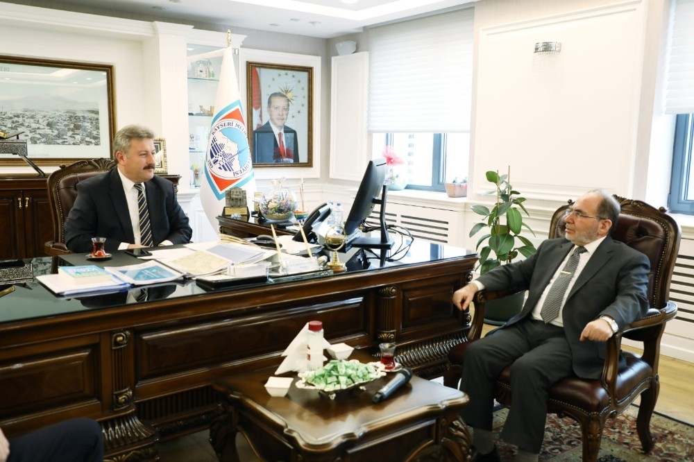 Melikgazi İlçe Müftüsü Polat’tan veda ziyareti 