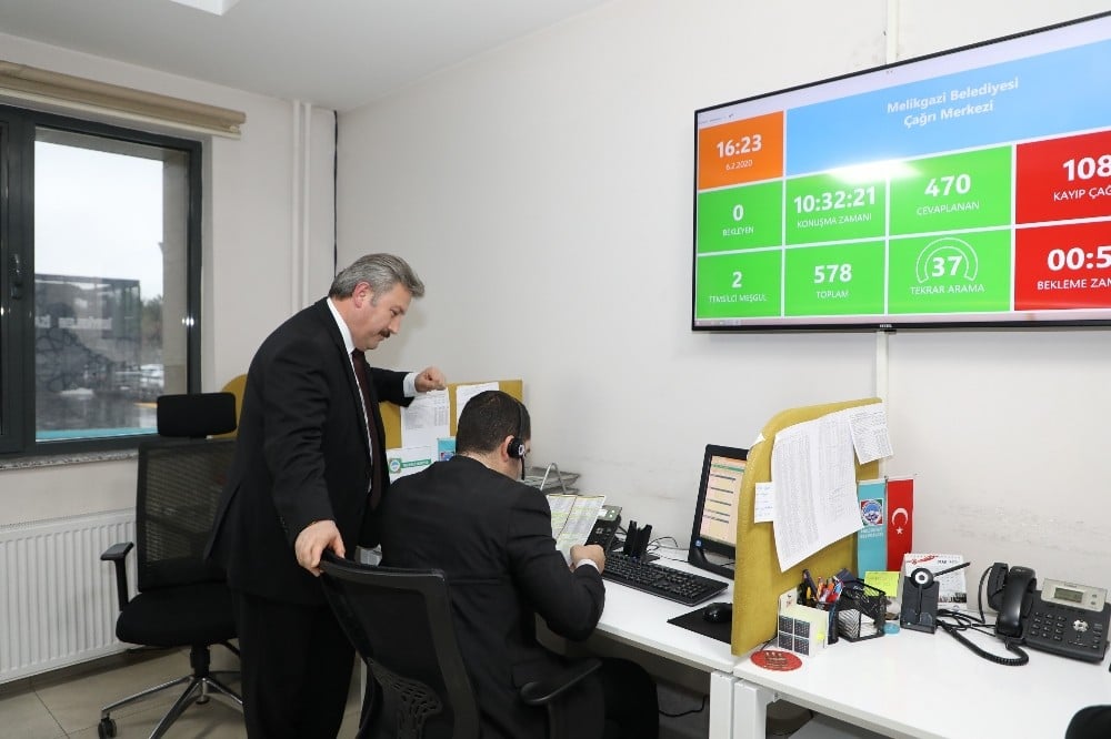 Melikgazi’de daha hızlı çözüm için ’Whatsapp’ hattı devrede 