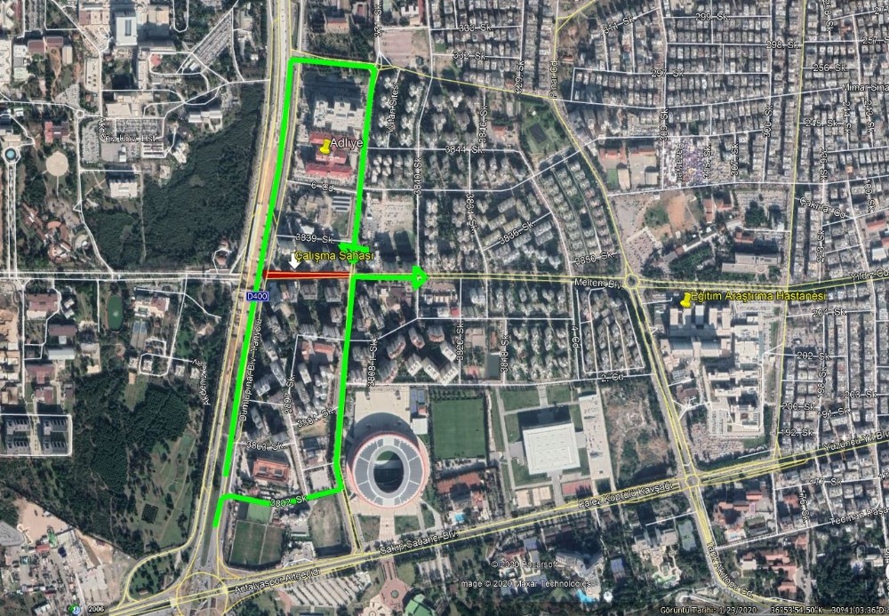 Meltem Bulvarı’nda raylı sistem çalışmaları başlıyor 