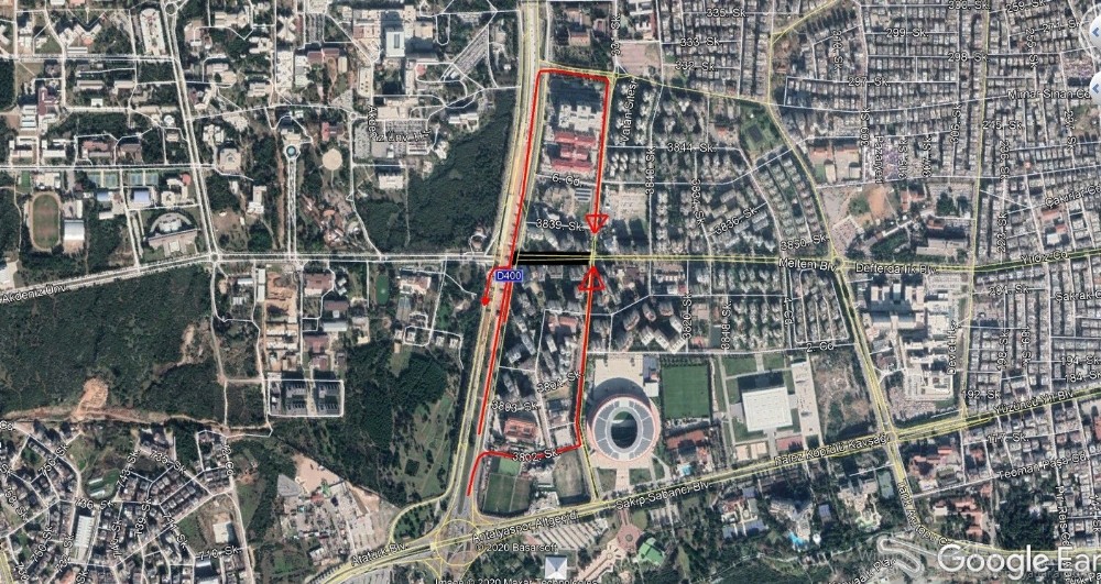 Meltem Bulvarı’nın bir bölümü 13 Nisan’da trafiğe kapatılıyor 