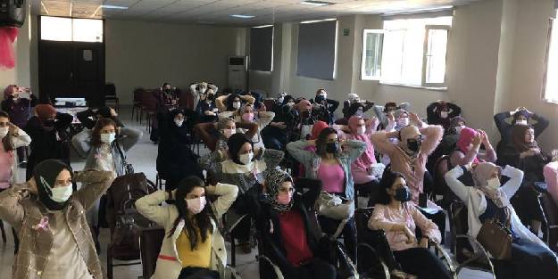 Meme kanserinden korunma yöntemleri seminerde konuşuldu