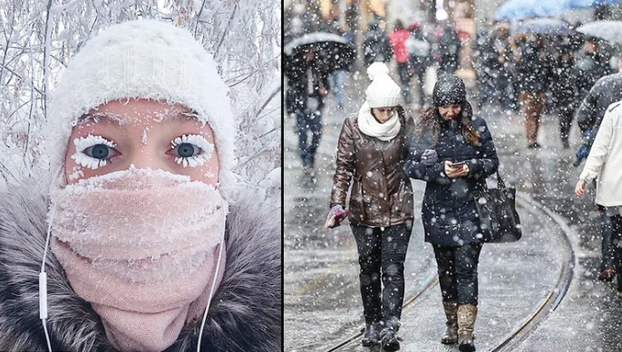 Memleket Buz Kesti: Sibirya Soğukları o ilimizi Vurdu, Hayat Durma Noktasına Geldi!