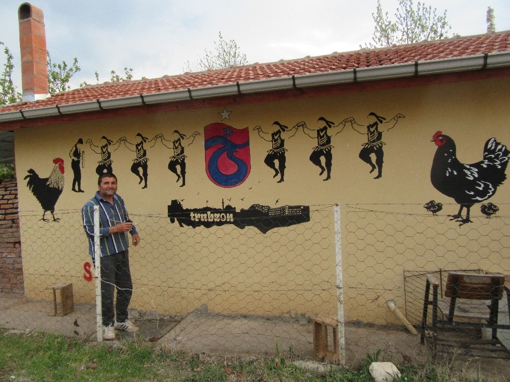 Memleket hasreti duvarlara yansıdı 