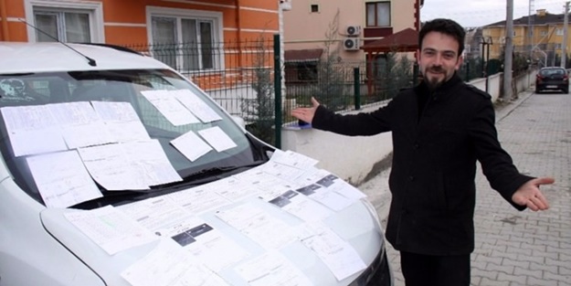 Memleket sevdasına 4 bin TL ceza yedi