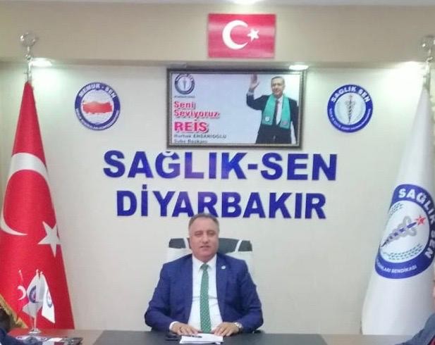 Memur-Sen Diyarbakır İl Başkanı Ensarioğlu’ndan Hemşireler Günü kutlaması 