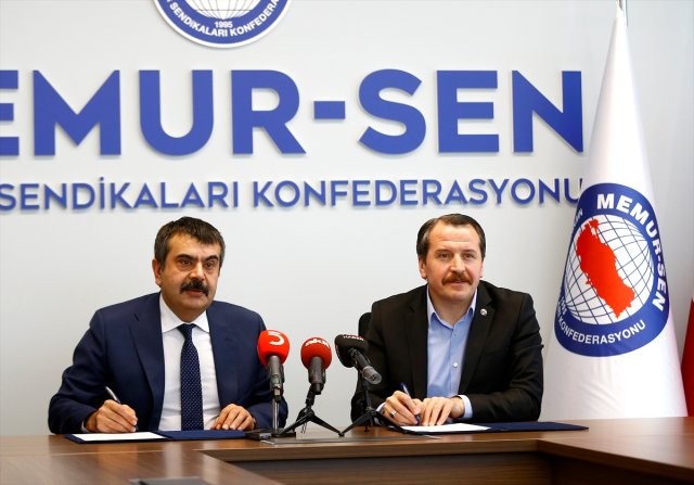 Memur-Sen ile Hacı Bayram Veli Üniversitesi arasında protokol