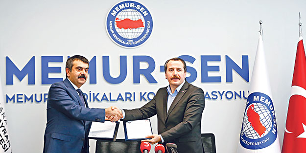 Memur-Sen ve Hacı Bayram Veli Üniversitesi'nden sendikacılık eğitimi