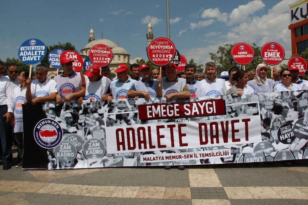 Memur-Senden “Emeğe Saygı, Adalete Davet ”açıklaması 