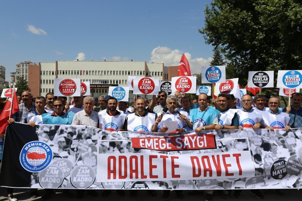 Memur Sen’den Emeğe Saygı; Adalete Davet açıklaması 