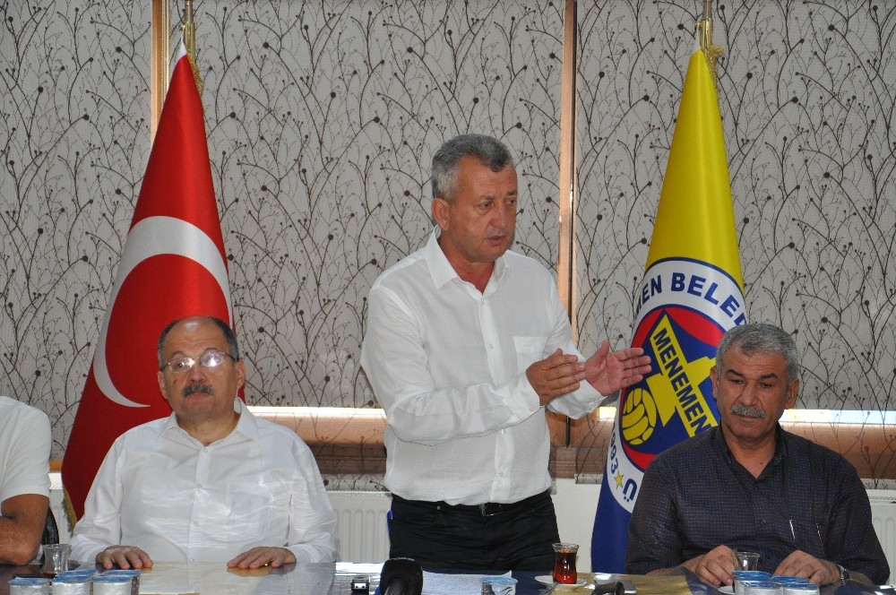 Menemenspor Kulüp Başkanı Tahir Şahin’den şok istifa kararı 