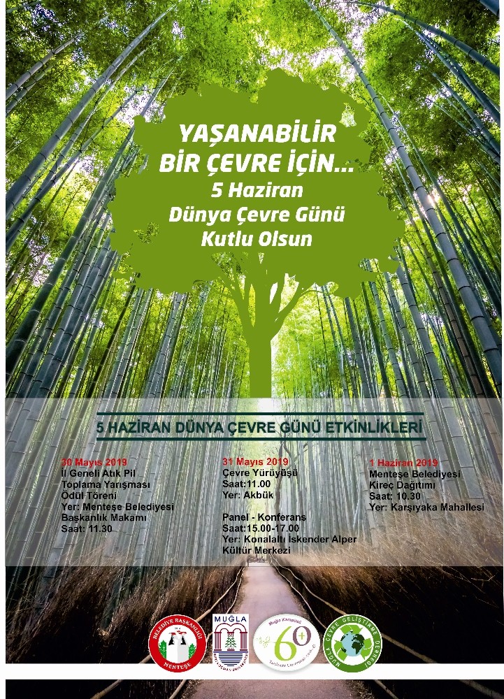 Menteşe Belediyesinden Çevre Günü etkinliği 