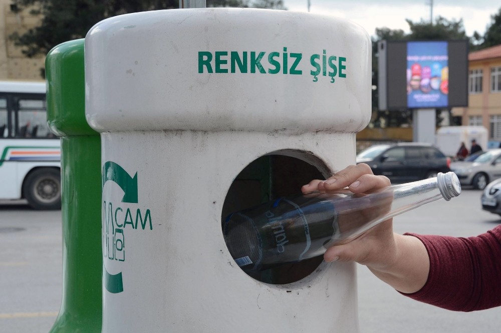 Menteşe’de 3,5 ton cam atık toplandı 