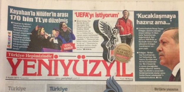 Merakla beklenen gazete çıktı