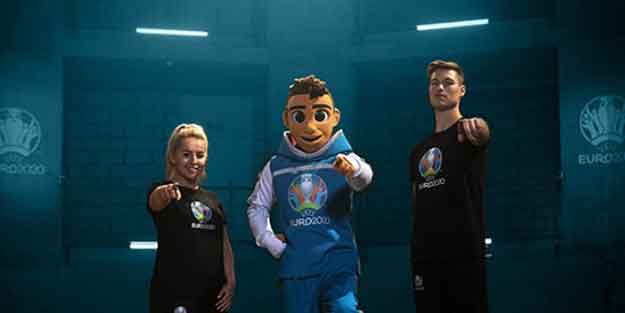 Merakla bekleniyordu! Euro 2020'nin maskotu belli oldu