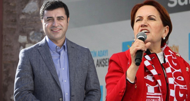 Meral Akşener, HDP'den medet umuyor