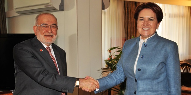 Akşener ile Temel Karamollaoğlu görüşmesi başladı