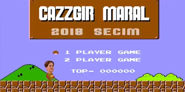 Meral Akşener'in Mario versiyonu çıktı