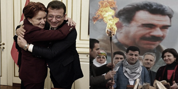 Meral’in evladı İmamoğlu’na, Apo’nun evladı Demirtaş’tan destek!