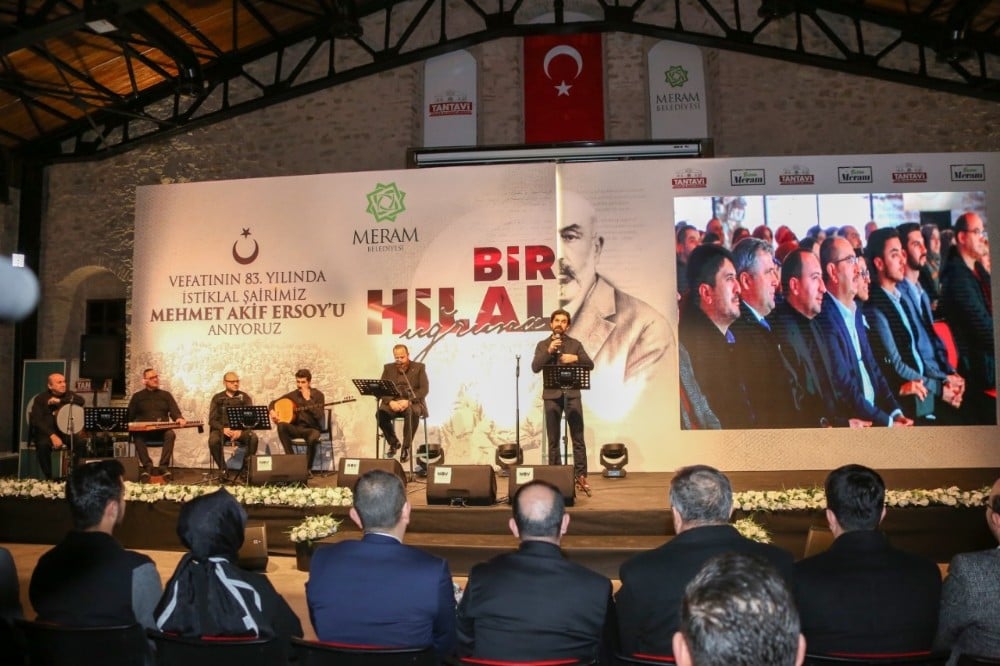 Meram Belediyesinden milli şair Mehmet Akif’i anma programı 