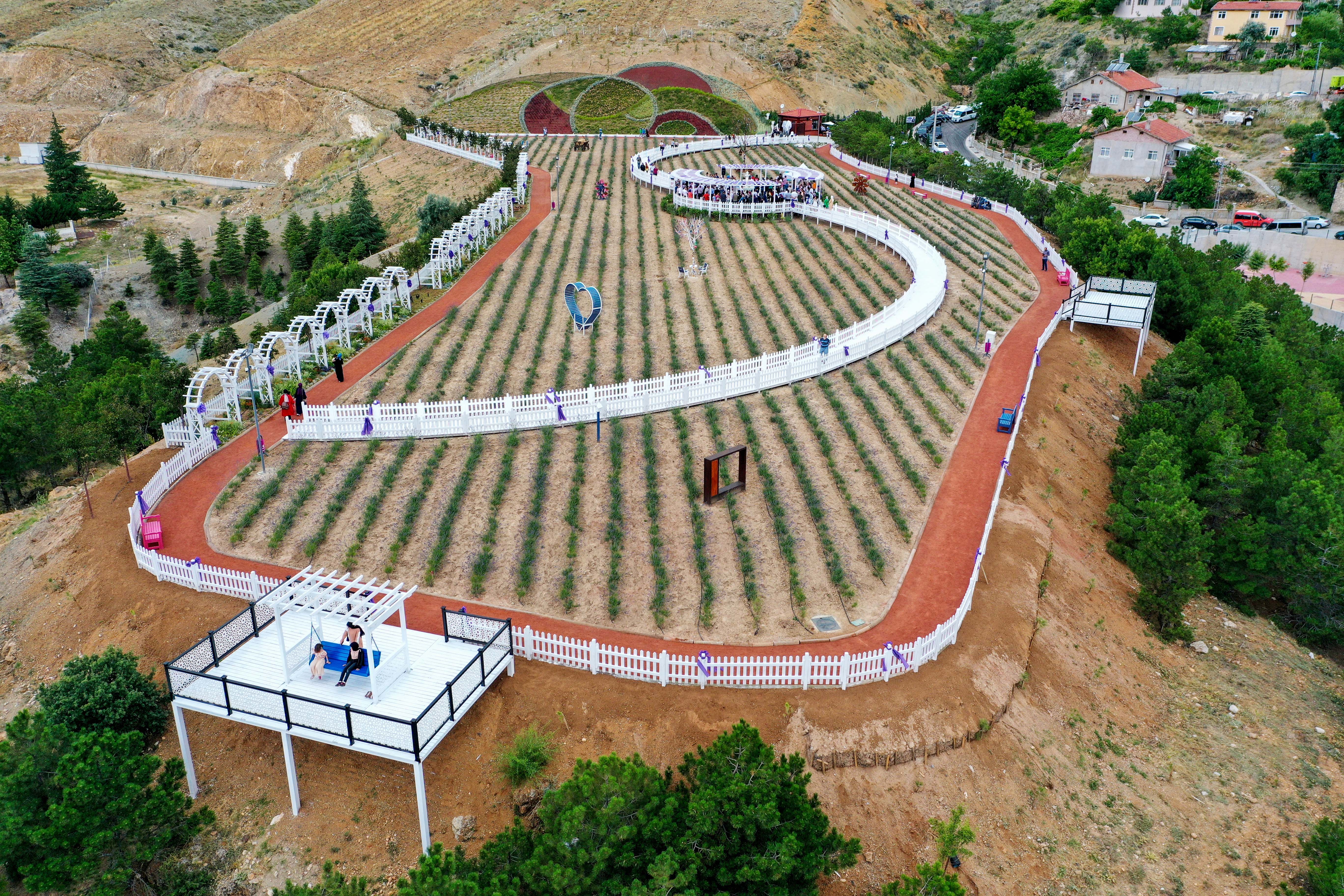 Meram Lavanta Bahçesi açıldı